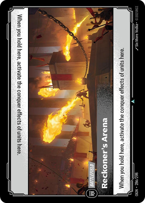 Image for Reckoner's Arena (286/298) (Foil) [Origins] - Riftbound: League of Legends Trading Card Game
