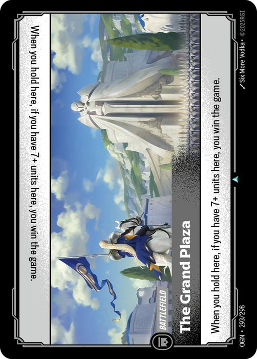 Image for The Grand Plaza (293/298) [Origins] - Riftbound: League of Legends Trading Card Game