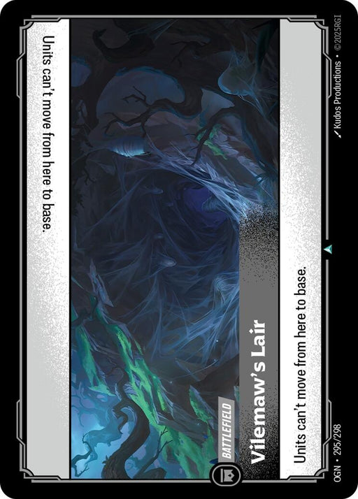 Image for Vilemaw's Lair (295/298) (Foil) [Origins] - Riftbound: League of Legends Trading Card Game