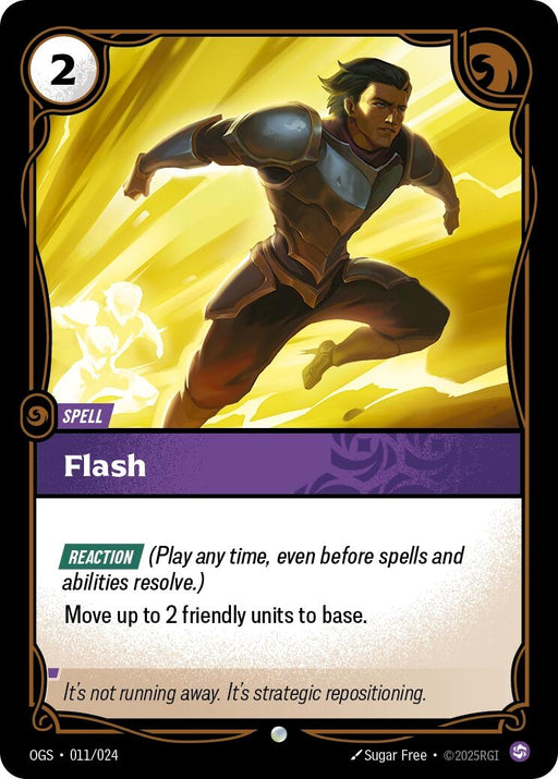Image for Flash (011/024) [Origins: Proving Grounds] - Riftbound: League of Legends Trading Card Game