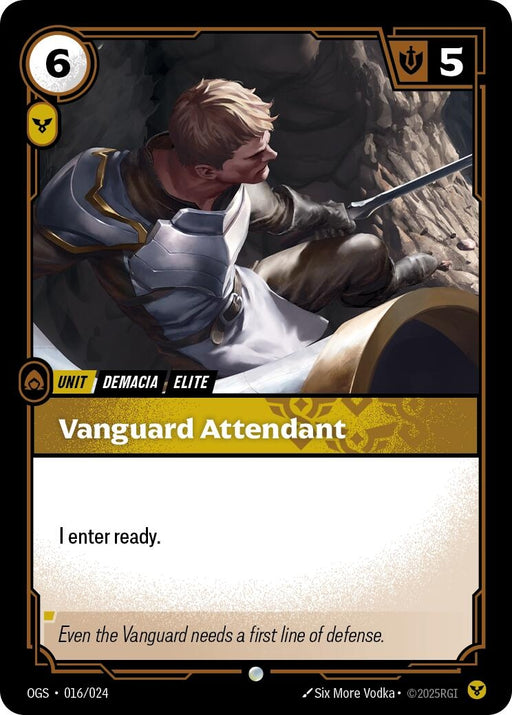 Image for Vanguard Attendant (016/024) [Origins: Proving Grounds] - Riftbound: League of Legends Trading Card Game
