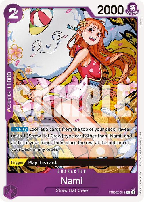 Nami (PRB02-012) (Foil) [Premium Booster -The Best- Vol. 2]