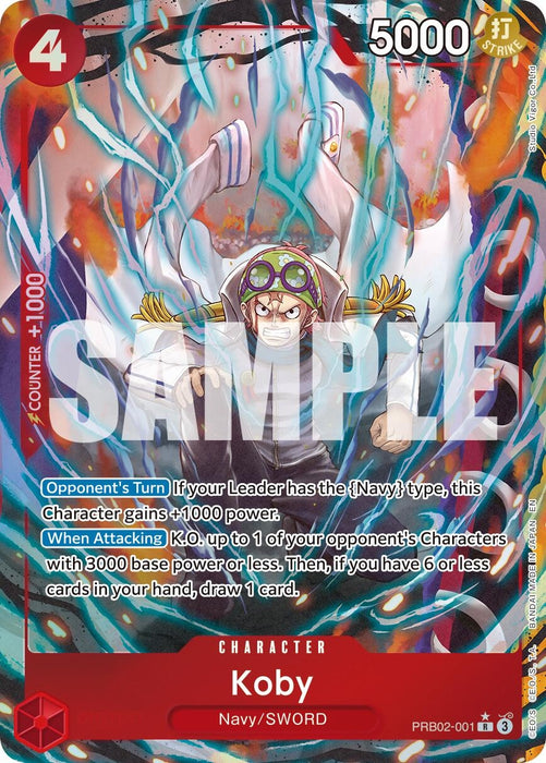 Koby (Alternate Art) (PRB02-001) (Foil) [Premium Booster -The Best- Vol. 2]