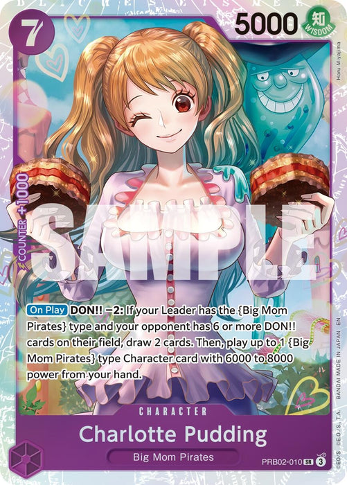 Charlotte Pudding - PRB02-010 (PRB02-010) (Foil) [Premium Booster -The Best- Vol. 2]