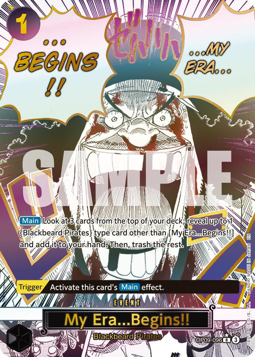 My Era...Begins!! (Alternate Art) (OP09-096) (Foil) [Premium Booster -The Best- Vol. 2]