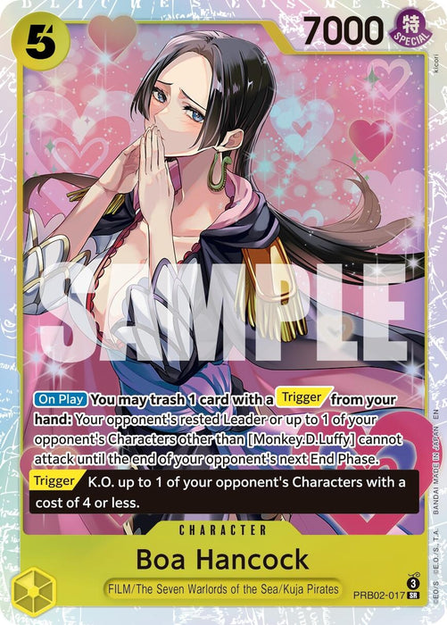 Image for Boa Hancock (PRB02-017) (Foil) [Premium Booster -The Best- Vol. 2] - One Piece Card Game