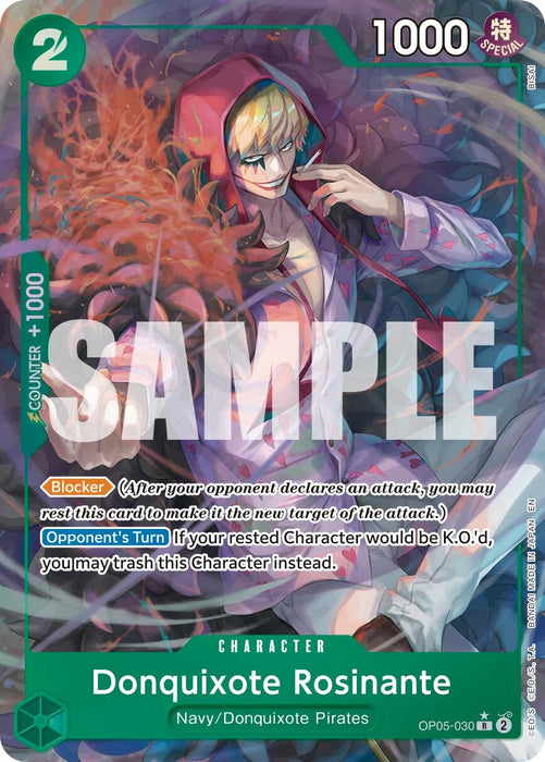 Image for Donquixote Rosinante (Alternate Art) (OP05-030) (Foil) [Premium Booster -The Best- Vol. 2] - One Piece Card Game