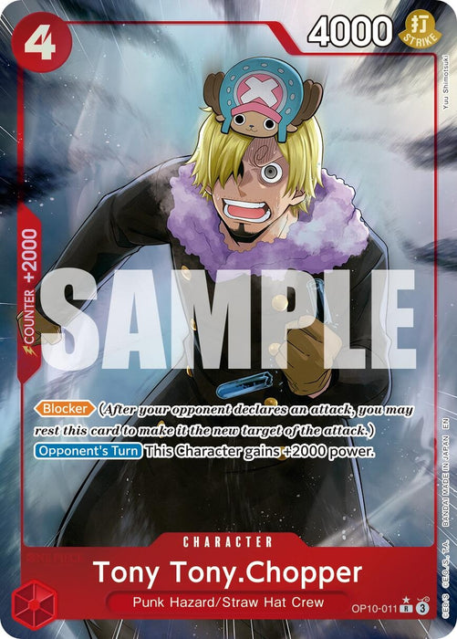 Image for Tony Tony.Chopper (Alternate Art) (OP10-011) (Foil) [Premium Booster -The Best- Vol. 2] - One Piece Card Game