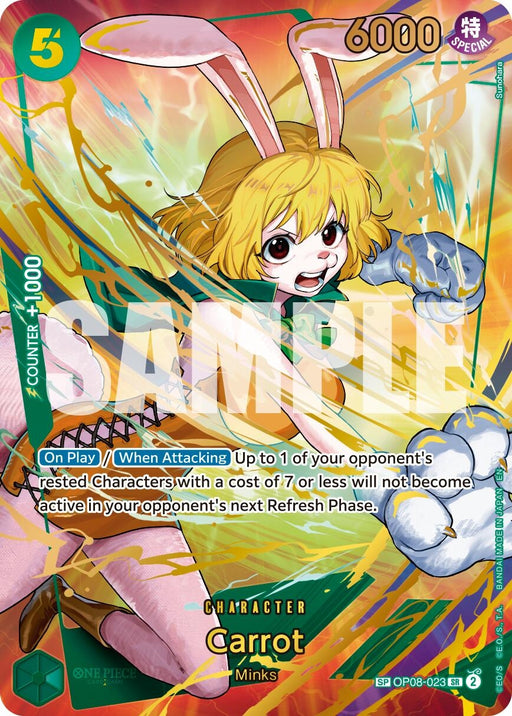 Image for Carrot (SP) (OP08-023) (Foil) [Premium Booster -The Best- Vol. 2] - One Piece Card Game