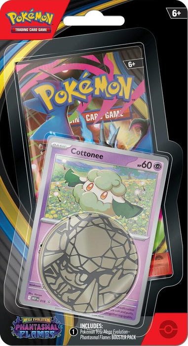 Mega Evolution - Phantasmal Flames Single Pack Blister [Cottonee]