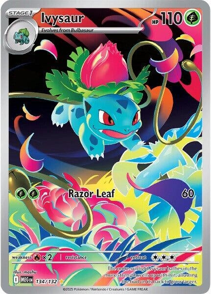 Image for Ivysaur (134/132) (Holofoil) [ME01: Mega Evolution] - Pokemon