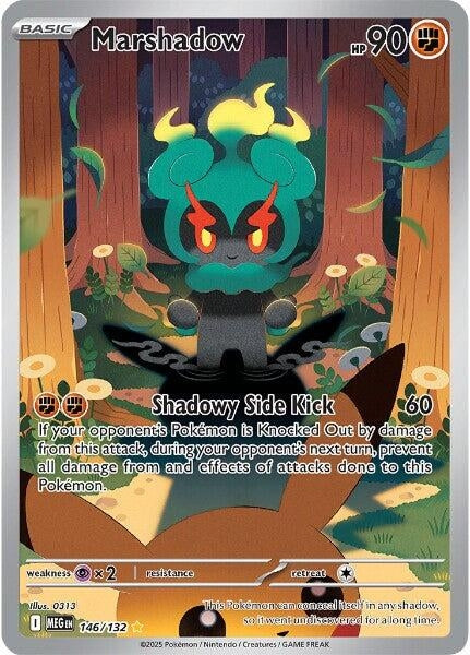 Image for Marshadow (146/132) (Holofoil) [ME01: Mega Evolution] - Pokemon