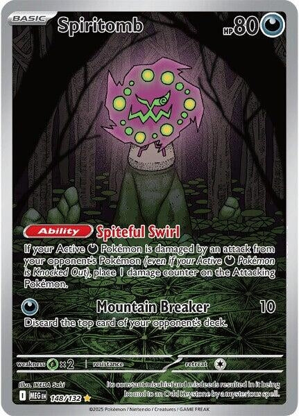 Image for Spiritomb (148/132) (Holofoil) [ME01: Mega Evolution] - Pokemon