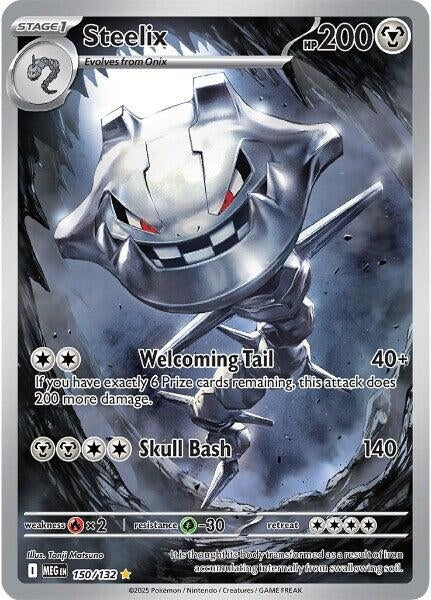 Image for Steelix (150/132) (Holofoil) [ME01: Mega Evolution] - Pokemon
