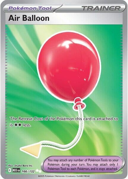Image for Air Balloon (166/132) (Holofoil) [ME01: Mega Evolution] - Pokemon