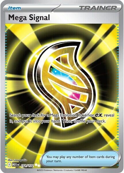 Image for Mega Signal (171/132) (Holofoil) [ME01: Mega Evolution] - Pokemon
