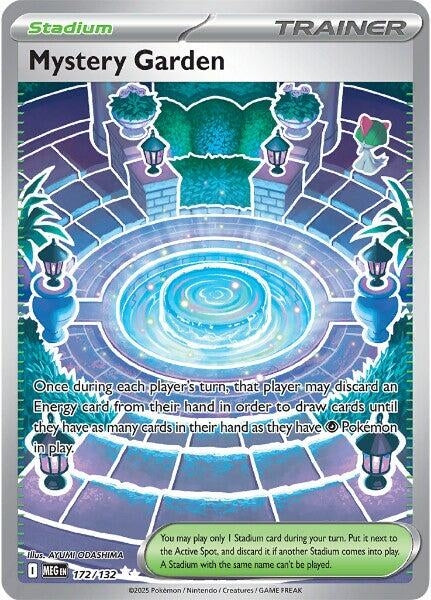 Image for Mystery Garden (172/132) (Holofoil) [ME01: Mega Evolution] - Pokemon