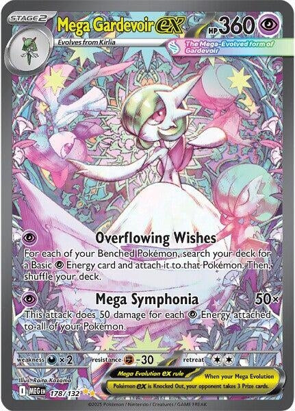 Image for Mega Gardevoir ex (178/132) (Holofoil) [ME01: Mega Evolution] - Pokemon