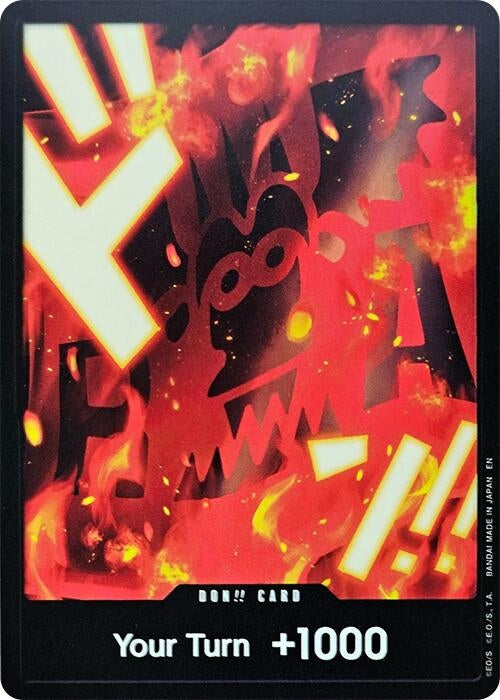 Image for DON!! Card (Dragon) (Foil) [Premium Booster -The Best- Vol. 2] - One Piece Card Game