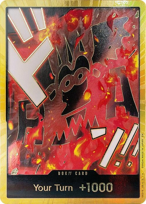 Image for DON!! Card (Dragon) (Gold) (Foil) [Premium Booster -The Best- Vol. 2] - One Piece Card Game