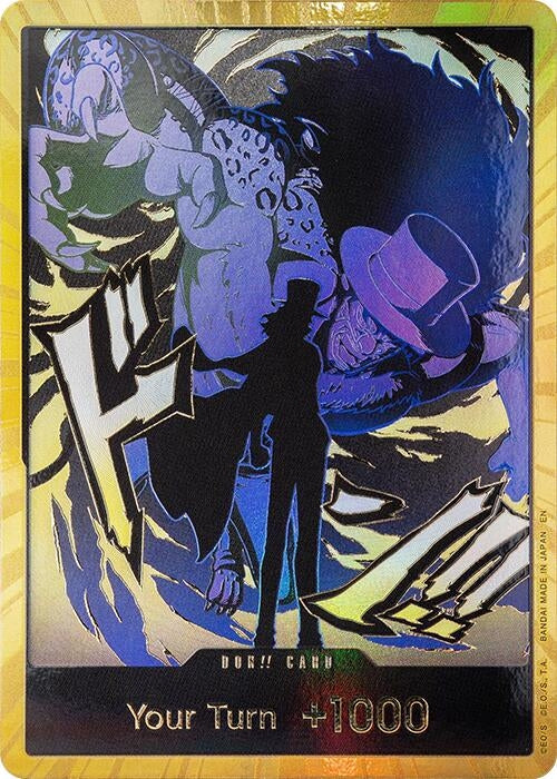 Image for DON!! Card (Rob Lucci) (Gold) (Foil) [Premium Booster -The Best- Vol. 2] - One Piece Card Game