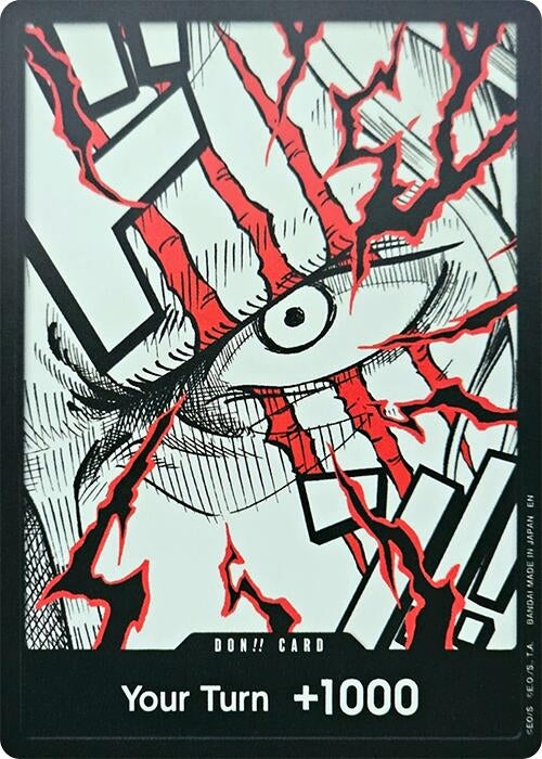 Image for DON!! Card (Shanks) (Foil) [Premium Booster -The Best- Vol. 2] - One Piece Card Game