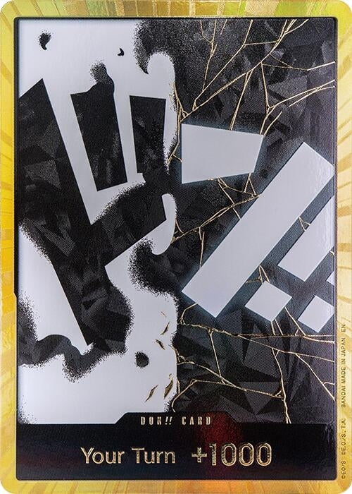 Image for DON!! Card (Teach) (Gold) (Foil) [Premium Booster -The Best- Vol. 2] - One Piece Card Game