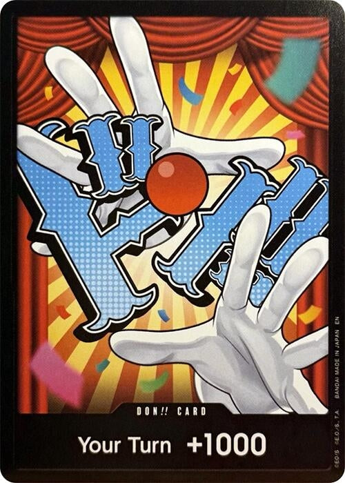 Image for DON!! Card (Buggy) (Foil) [Premium Booster -The Best- Vol. 2] - One Piece Card Game