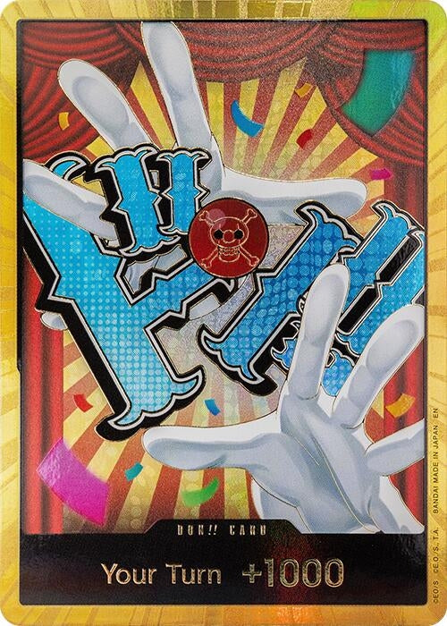 Image for DON!! Card (Buggy) (Gold) (Foil) [Premium Booster -The Best- Vol. 2] - One Piece Card Game