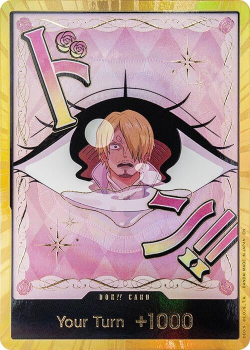 Image for DON!! Card (Pudding) (Gold) (Foil) [Premium Booster -The Best- Vol. 2] - One Piece Card Game