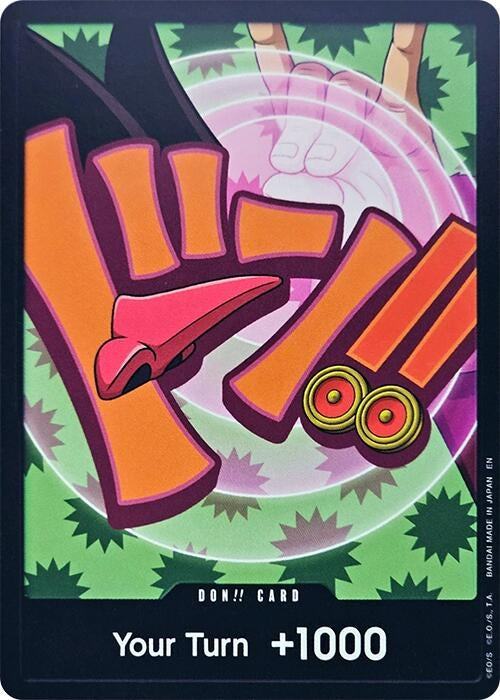 Image for DON!! Card (Foxy) [Premium Booster -The Best- Vol. 2] - One Piece Card Game