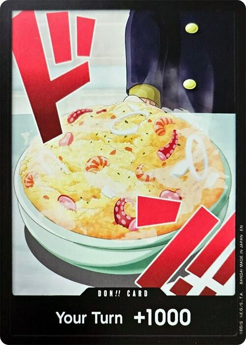 Image for DON!! Card (Sanji) (Foil) [Premium Booster -The Best- Vol. 2] - One Piece Card Game