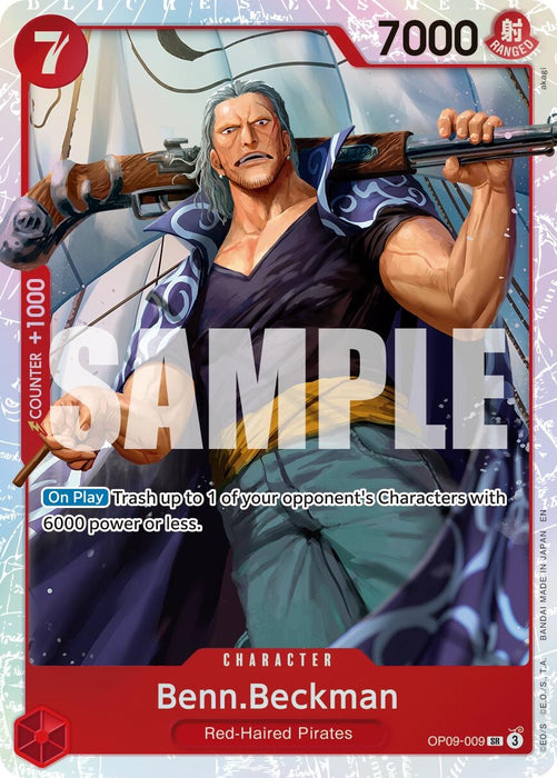 Benn.Beckman (Reprint) (OP09-009) (Foil) [Premium Booster -The Best- Vol. 2]