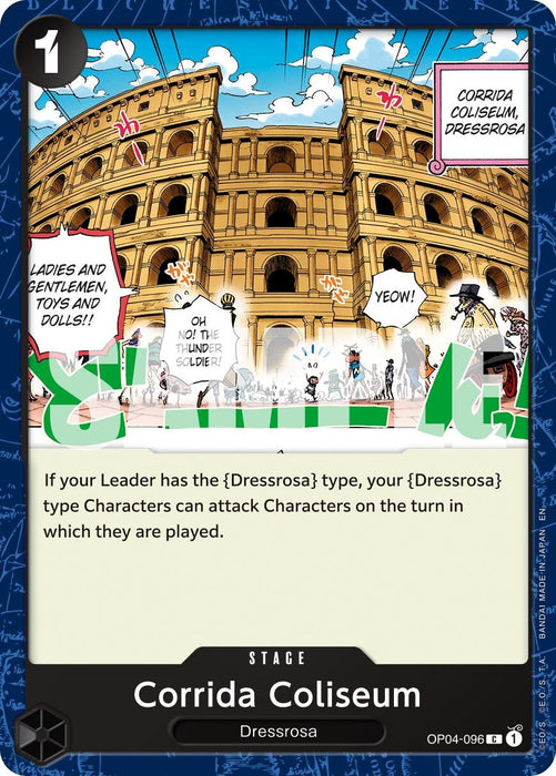 Corrida Coliseum (Reprint) (OP04-096) [Premium Booster -The Best- Vol. 2]
