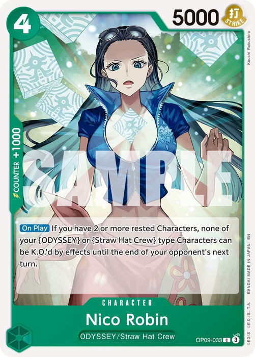 Image for Nico Robin - OP09-033 (Reprint) (OP09-033) [Premium Booster -The Best- Vol. 2] - One Piece Card Game