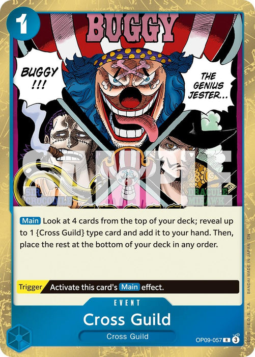 Image for Cross Guild (Reprint) (OP09-057) (Foil) [Premium Booster -The Best- Vol. 2] - One Piece Card Game