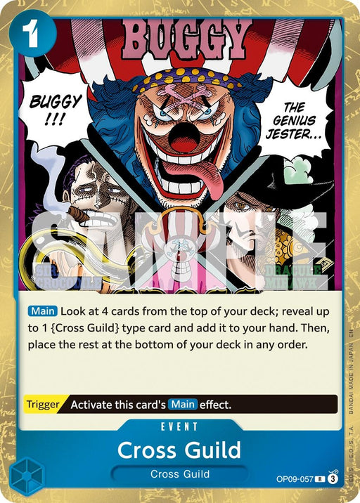 Image for Cross Guild (Reprint) (OP09-057) (Foil) [Premium Booster -The Best- Vol. 2] - One Piece Card Game