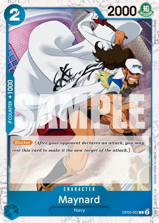 Image for Maynard (Pirate Foil) (OP05-052) (Foil) [Premium Booster -The Best- Vol. 2] - One Piece Card Game