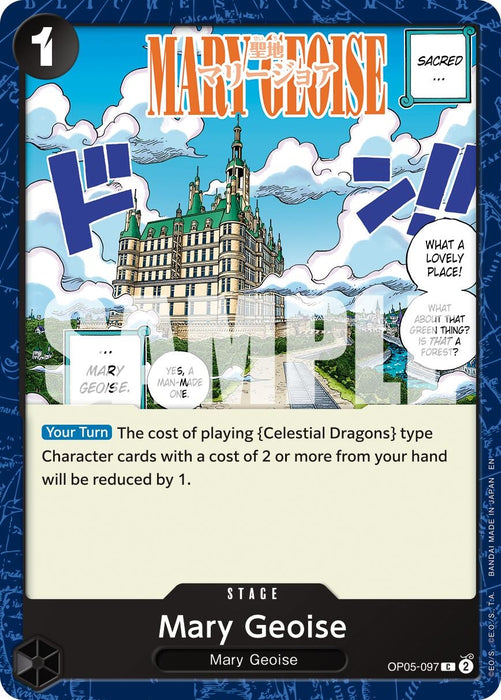 Image for Mary Geoise (Reprint) (OP05-097) [Premium Booster -The Best- Vol. 2] - One Piece Card Game