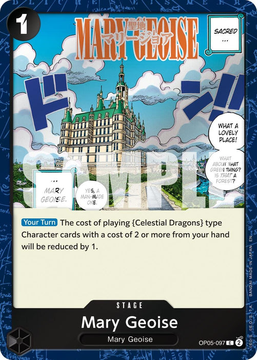 Mary Geoise (Pirate Foil) (OP05-097) (Foil) [Premium Booster -The Best- Vol. 2]