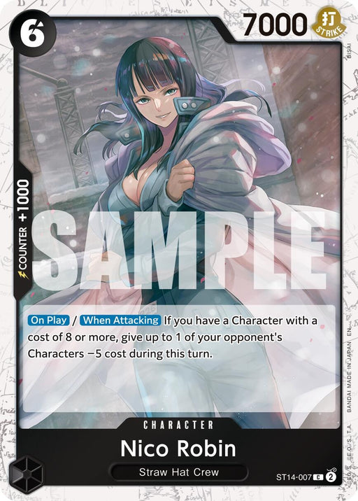 Image for Nico Robin - ST14-007 (Pirate Foil) (ST14-007) (Foil) [Premium Booster -The Best- Vol. 2] - One Piece Card Game