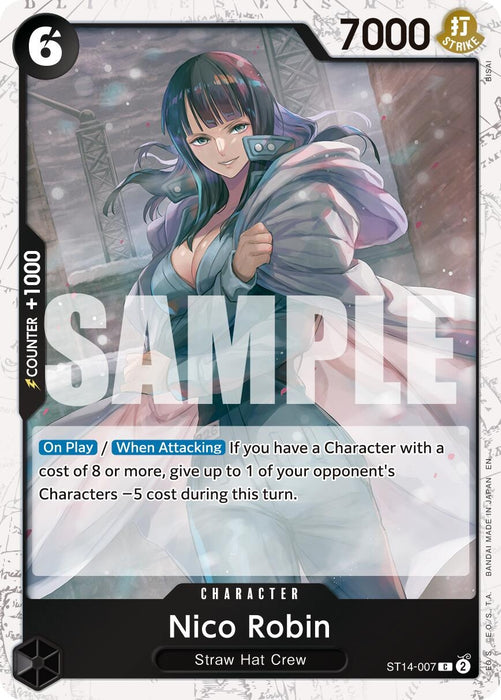 Nico Robin - ST14-007 (Pirate Foil) (ST14-007) (Foil) [Premium Booster -The Best- Vol. 2]