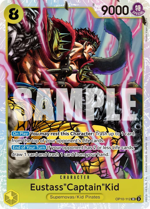 Image for Eustass"Captain"Kid (Reprint) (OP10-112) (Foil) [Premium Booster -The Best- Vol. 2] - One Piece Card Game