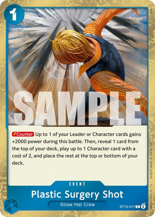 Plastic Surgery Shot - ST12-017 (Pirate Foil) (ST12-017) (Foil) [Premium Booster -The Best- Vol. 2]