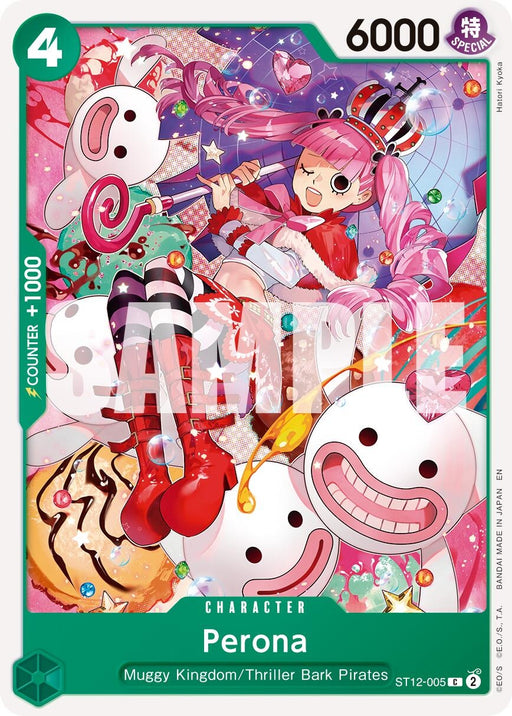 Image for Perona (Reprint) (ST12-005) [Premium Booster -The Best- Vol. 2] - One Piece Card Game