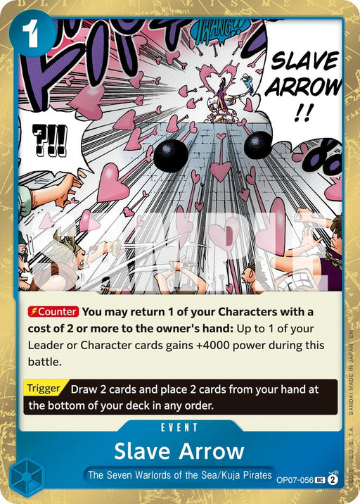 Image for Slave Arrow (Pirate Foil) (OP07-056) (Foil) [Premium Booster -The Best- Vol. 2] - One Piece Card Game