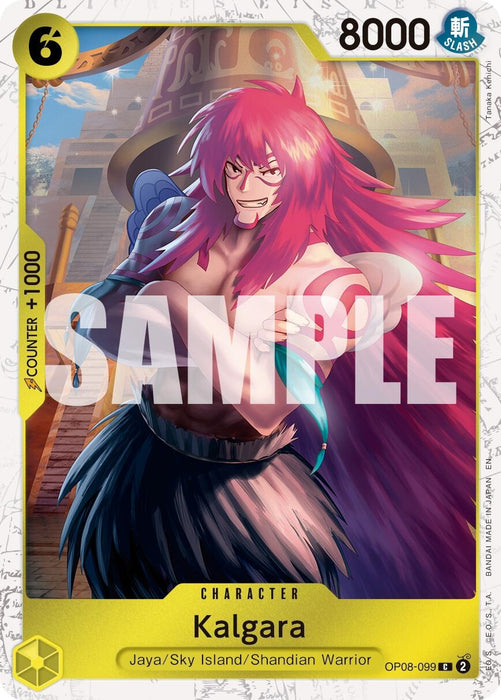 Image for Kalgara (Pirate Foil) (OP08-099) (Foil) [Premium Booster -The Best- Vol. 2] - One Piece Card Game