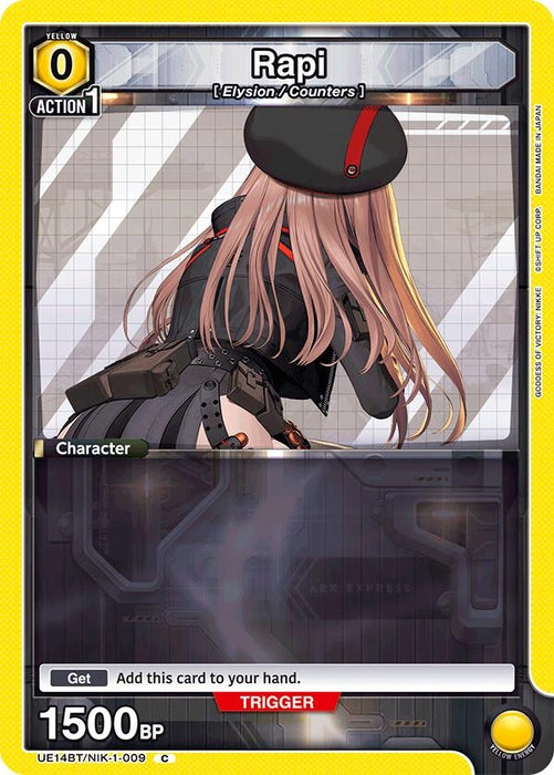 Rapi (009) (Box Topper Foil) (UE14BT/NIK-1-009) (Foil) [UE14BT: GODDESS OF VICTORY: NIKKE]
