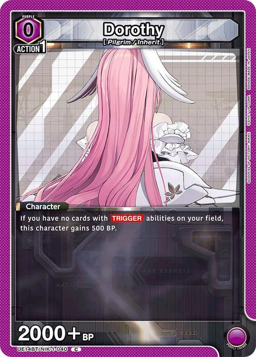 Dorothy (040) (Box Topper Foil) (UE14BT/NIK-1-040) (Foil) [UE14BT: GODDESS OF VICTORY: NIKKE]