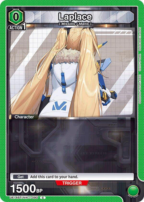 Laplace (090) (Box Topper Foil) (UE14BT/NIK-1-090) (Foil) [UE14BT: GODDESS OF VICTORY: NIKKE]
